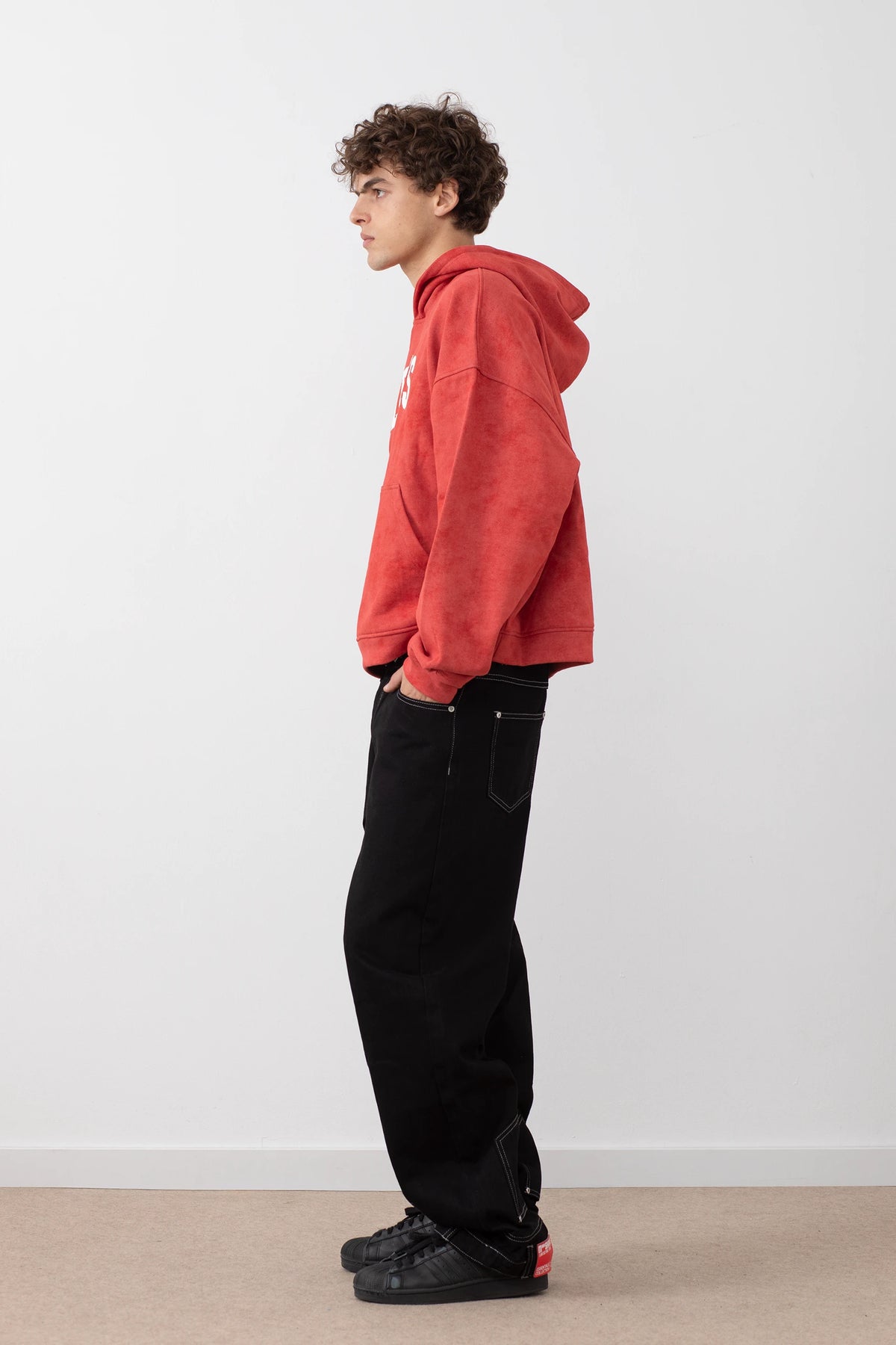 Smokey Red Hoodie