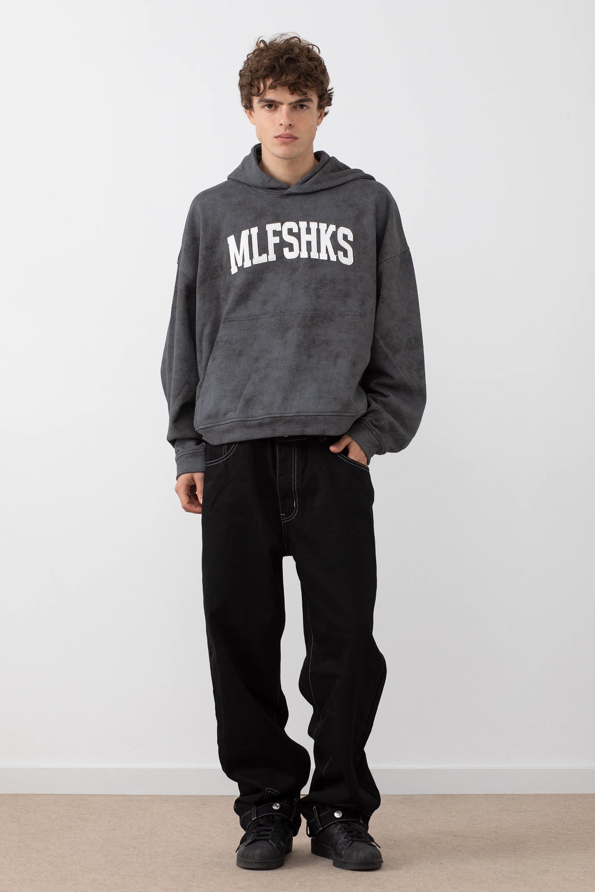 Smokey Black Hoodie