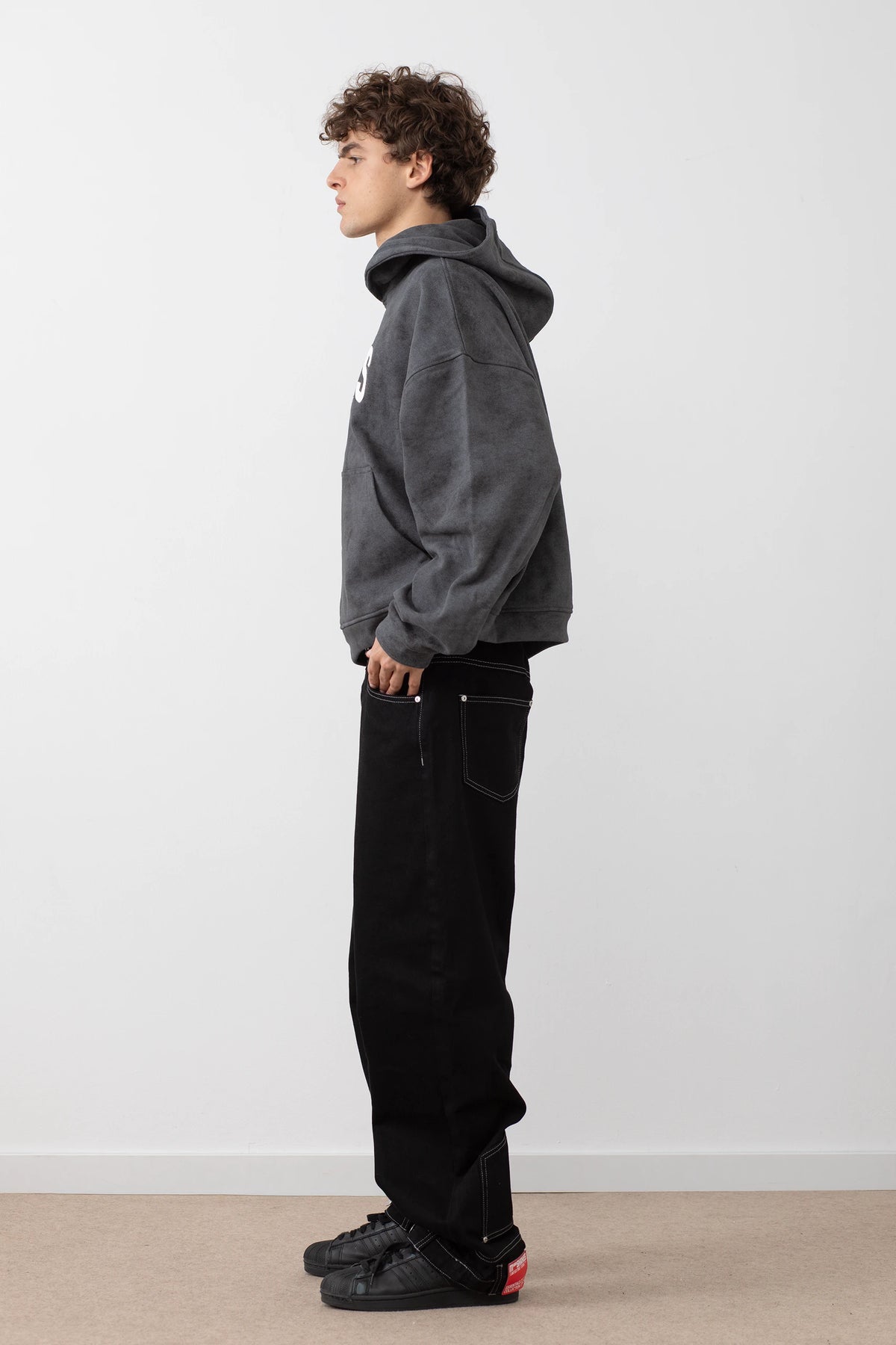 Smokey Black Hoodie