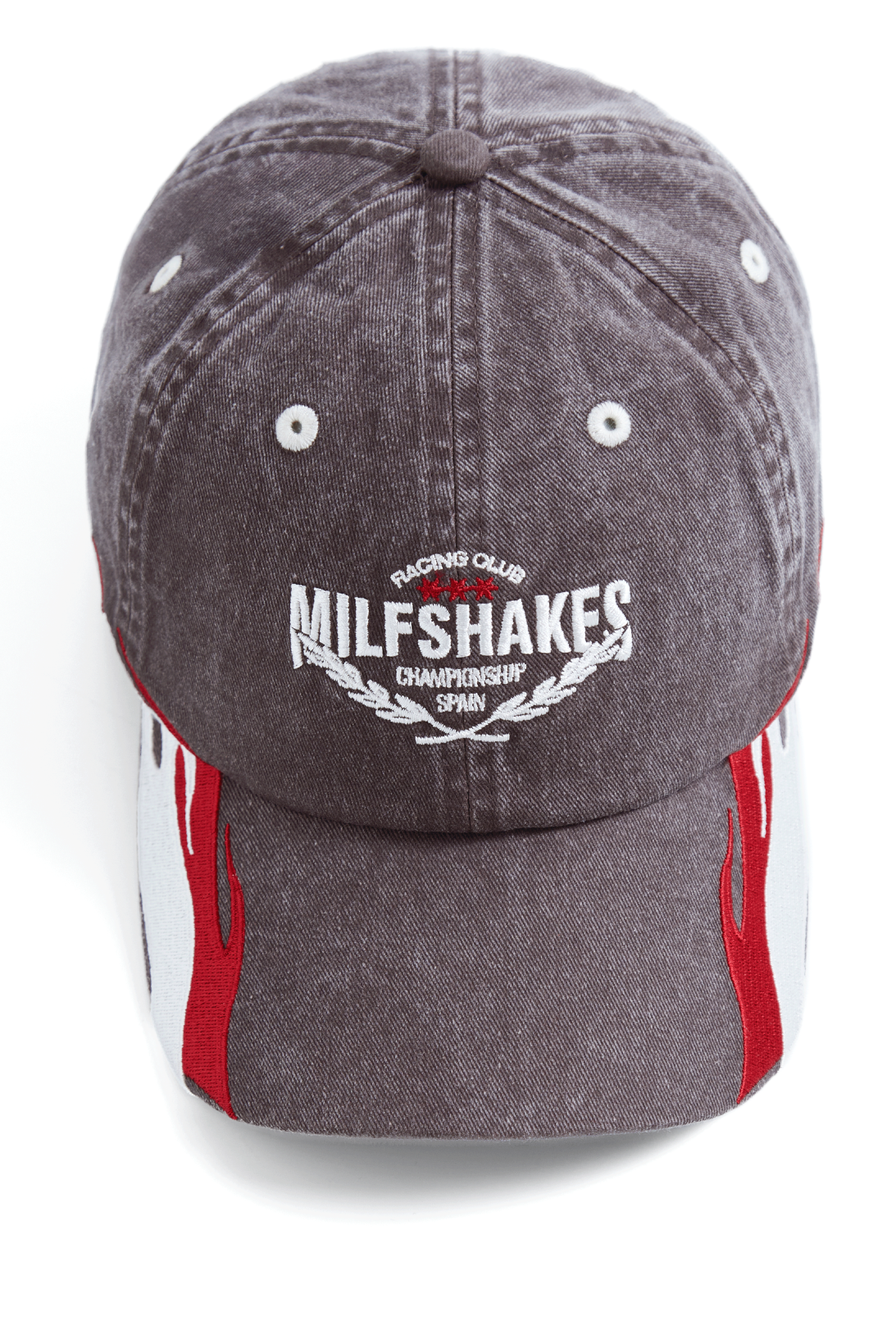 BROWN FLAMES CAP