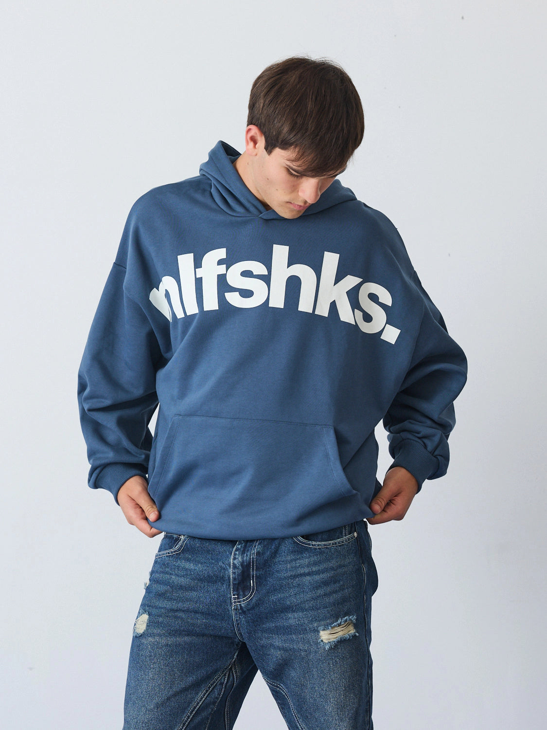 Hoodie deep blue