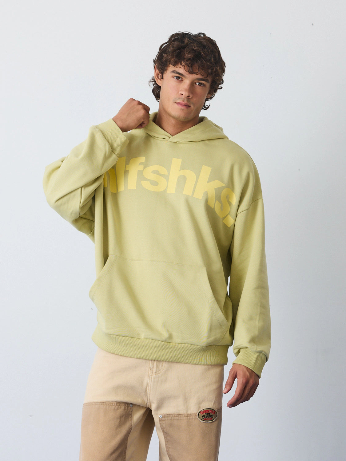 Hoodie softgreen