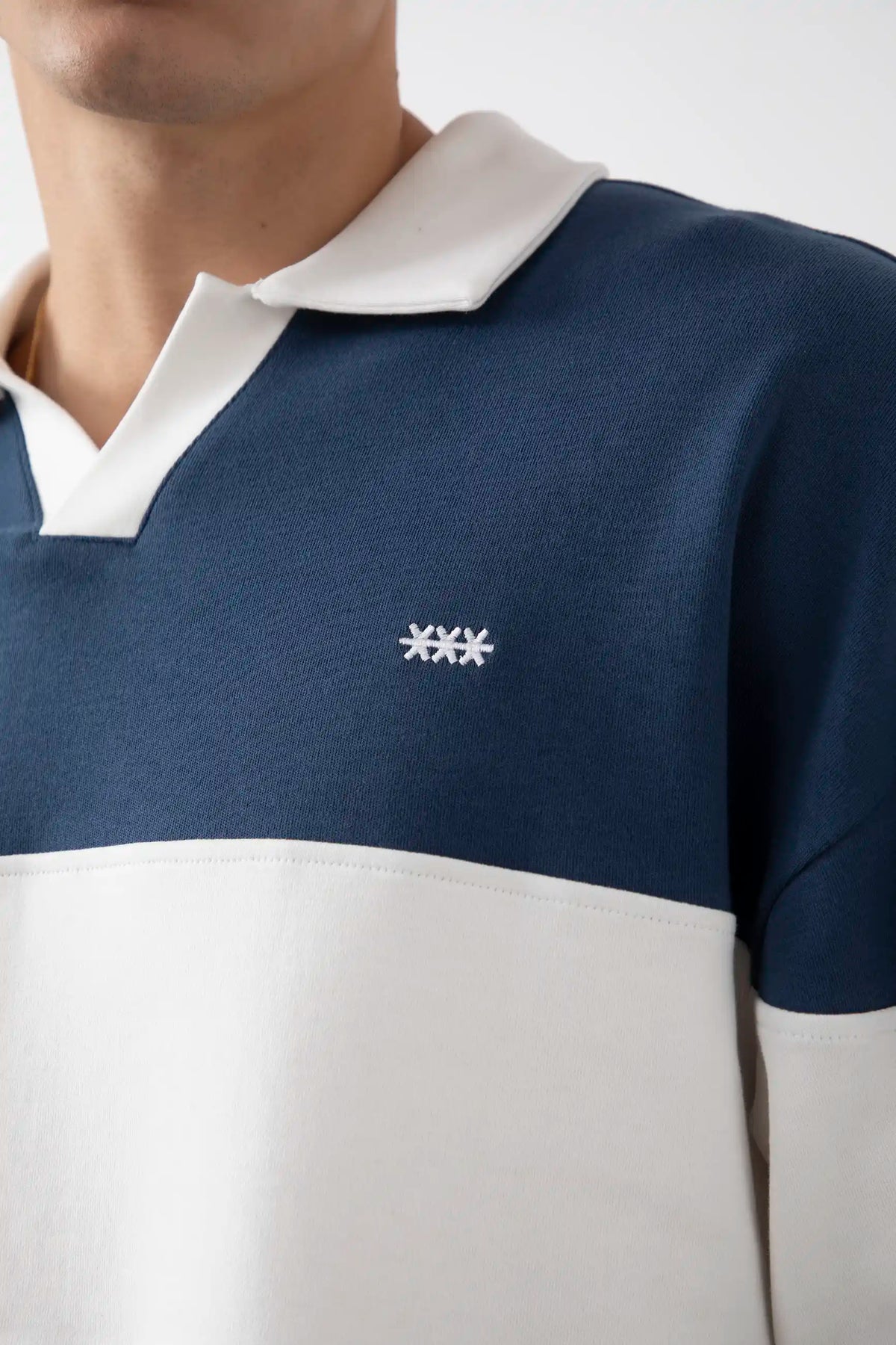 BLUE STRIPE POLO