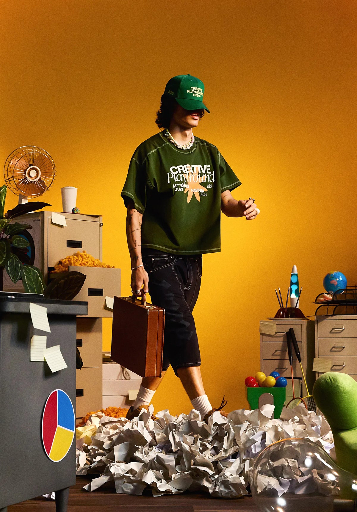 LUCKY GREEN CAP