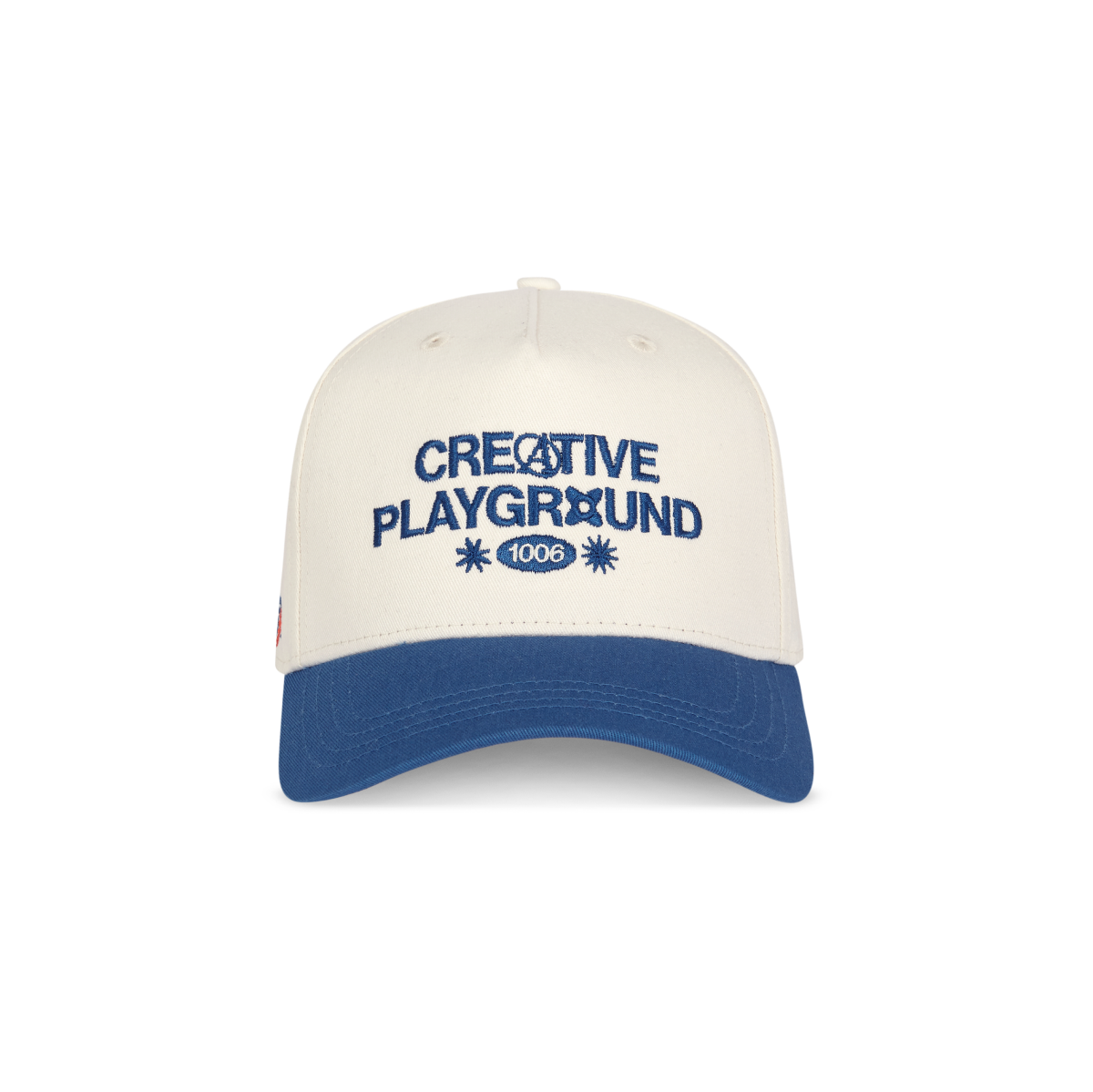 CREATIVE BLUE/CREAM CAP