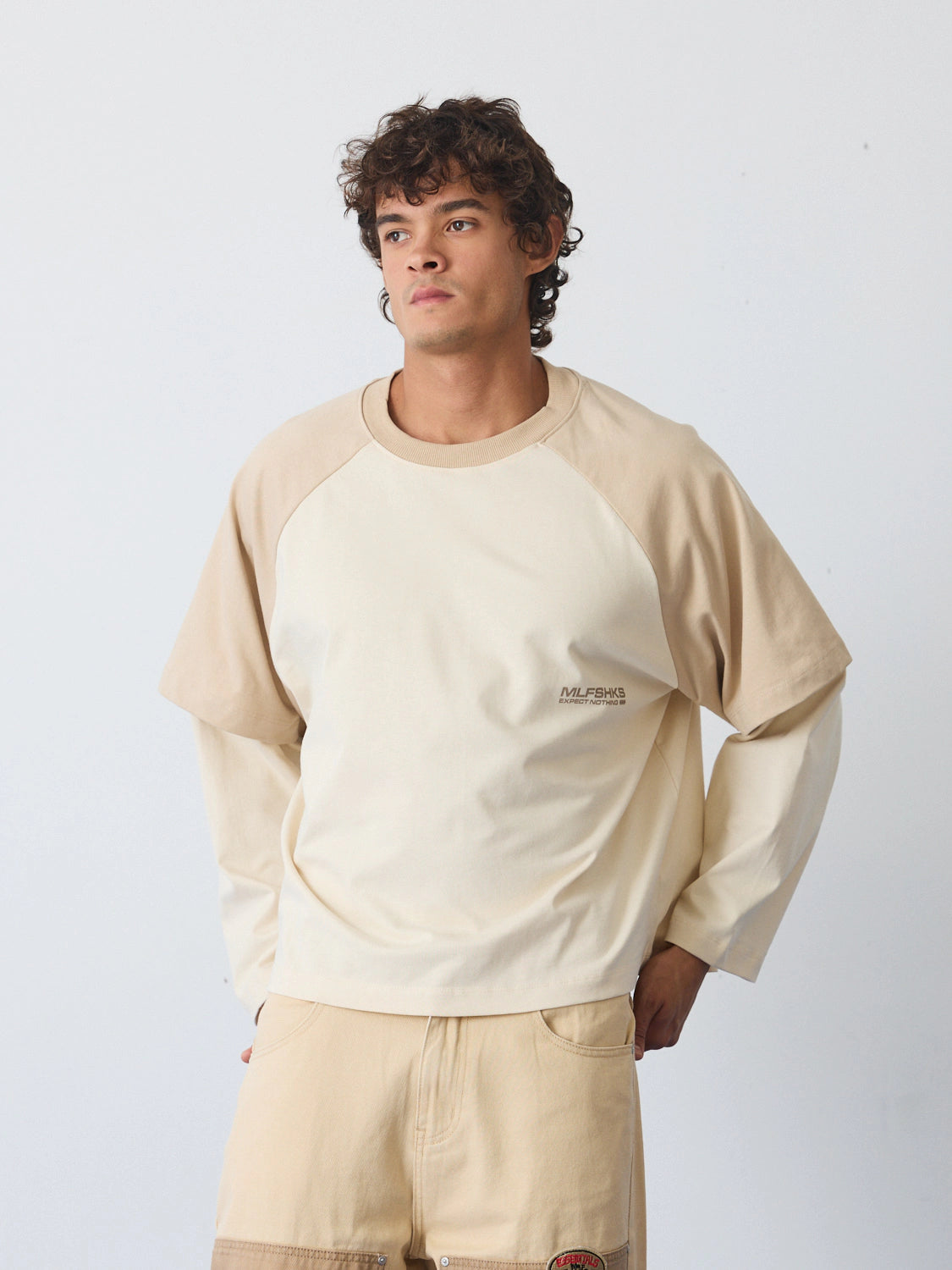 Longsleeve beige