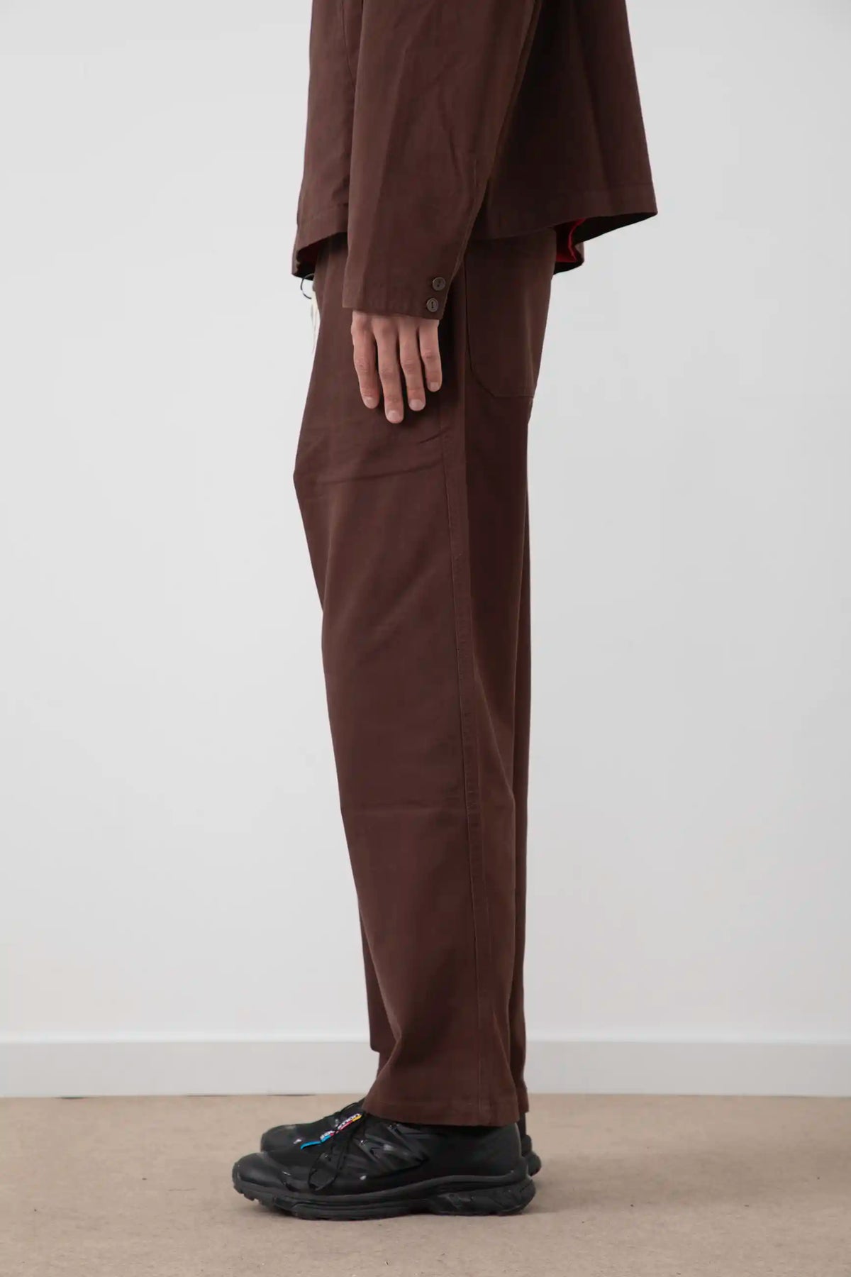 WORKER PANTS - BROWN