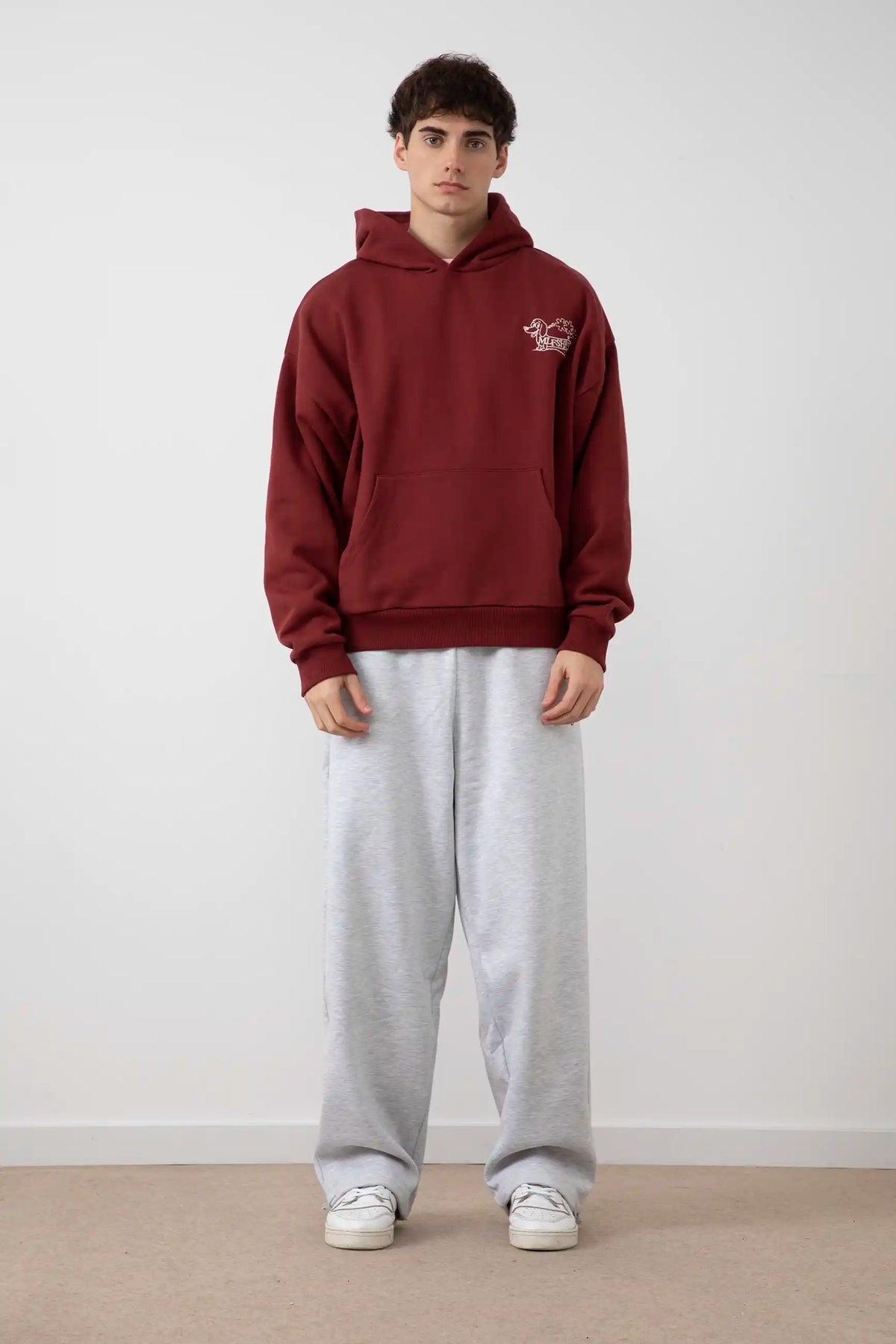 DAWG HOODIE (WINE)